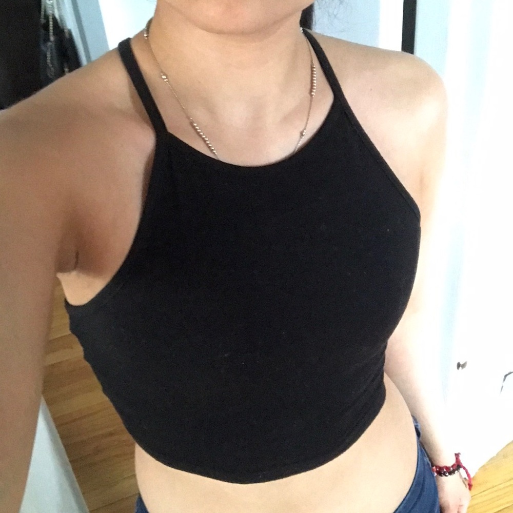 Crop Top crisscross back